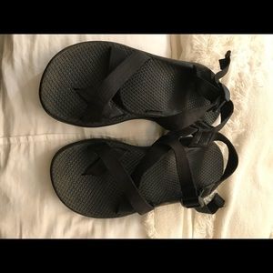 Black chacos light ware